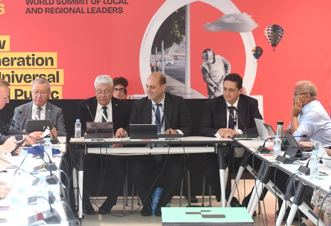 Session du 23 Juin — Position commune de la région méditerranéenne (8ème Congrès CGLU)